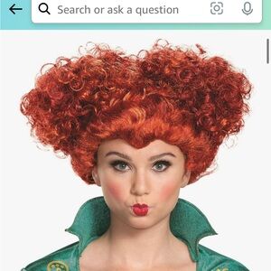 Hocus pocus -winefred wig.